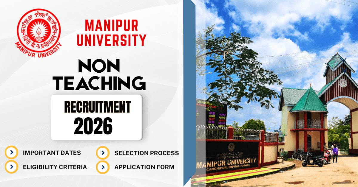 Manipur University Recruitment 2026: 36 Non-Teaching Vacancies