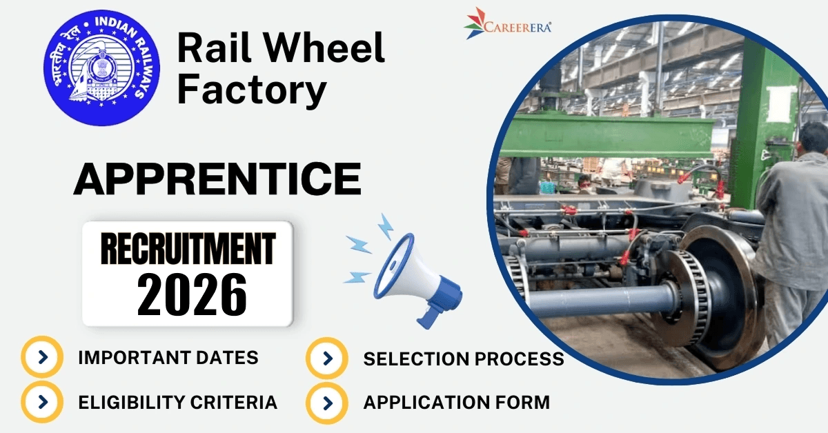 Rail Wheel Factory Apprentice Recruitment 2026 Application Form