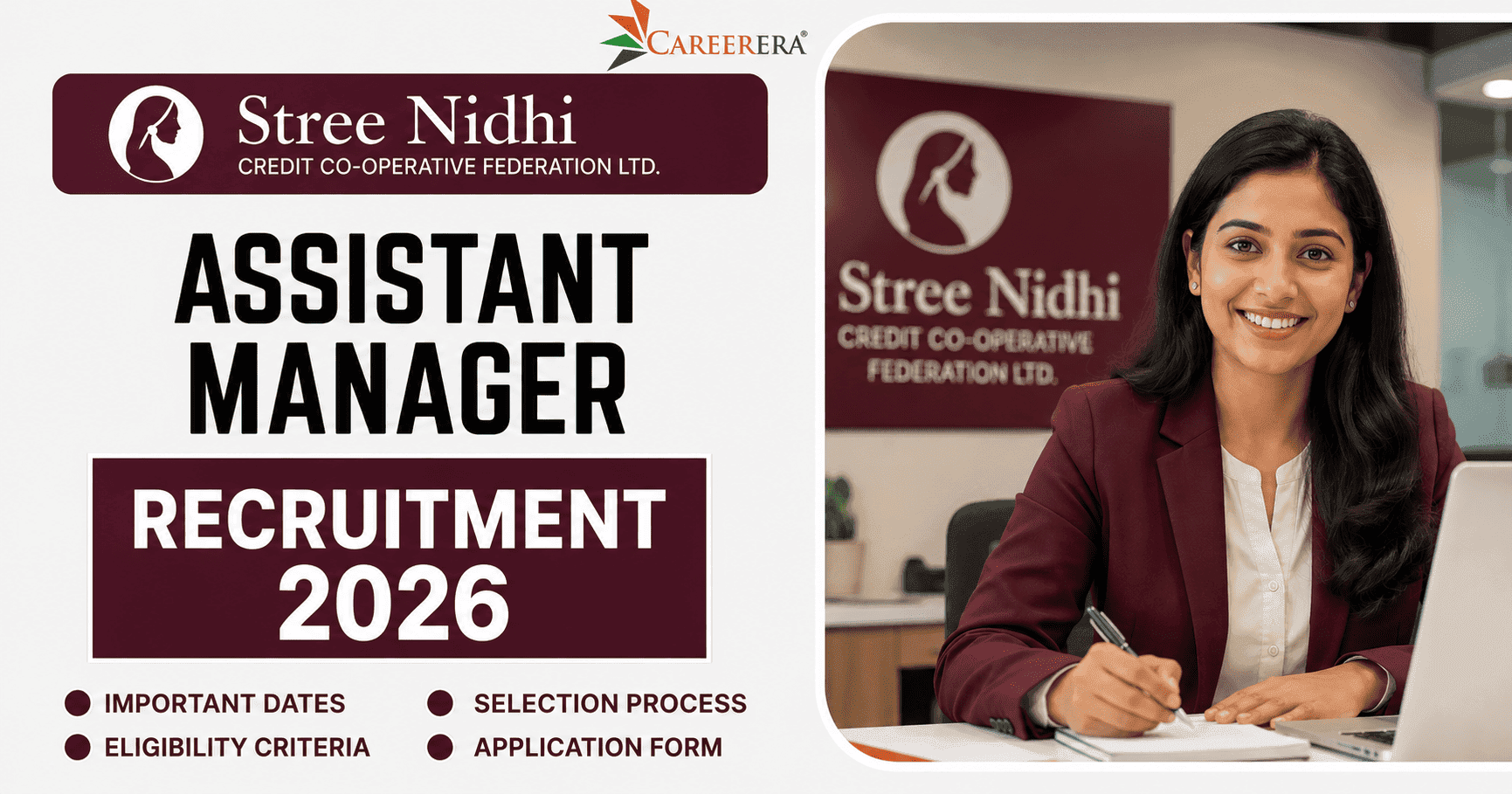 Stree Nidhi Recruitment 2026: 123 Assistant Manager Vacancies