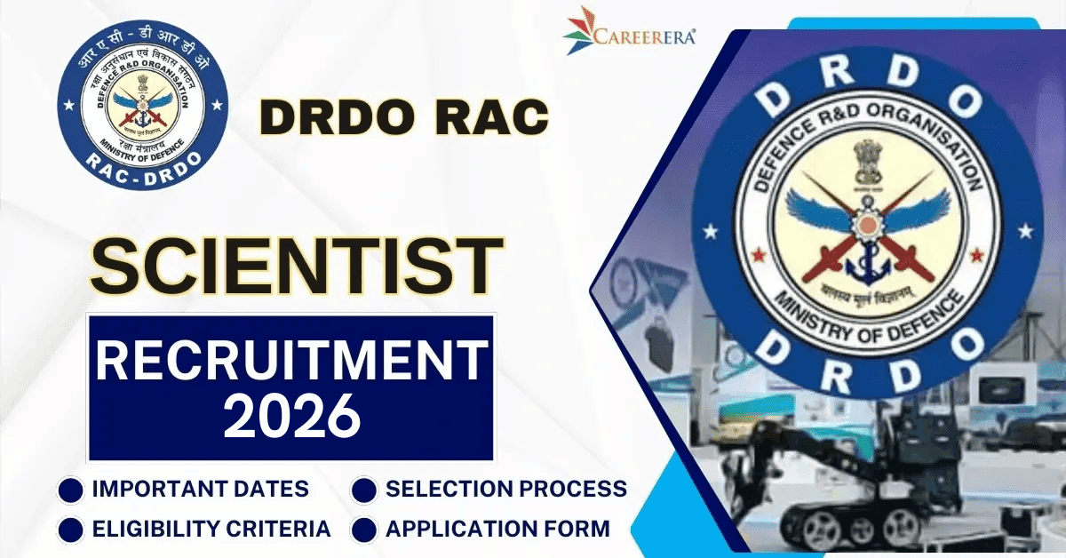 DRDO RAC Scientist Recruitment 2026 Application Form