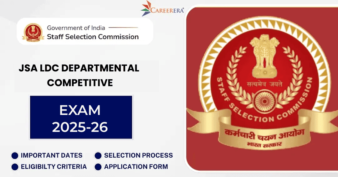 SSC JSA LDC Departmental Competitive Exam 2025-26 Notification