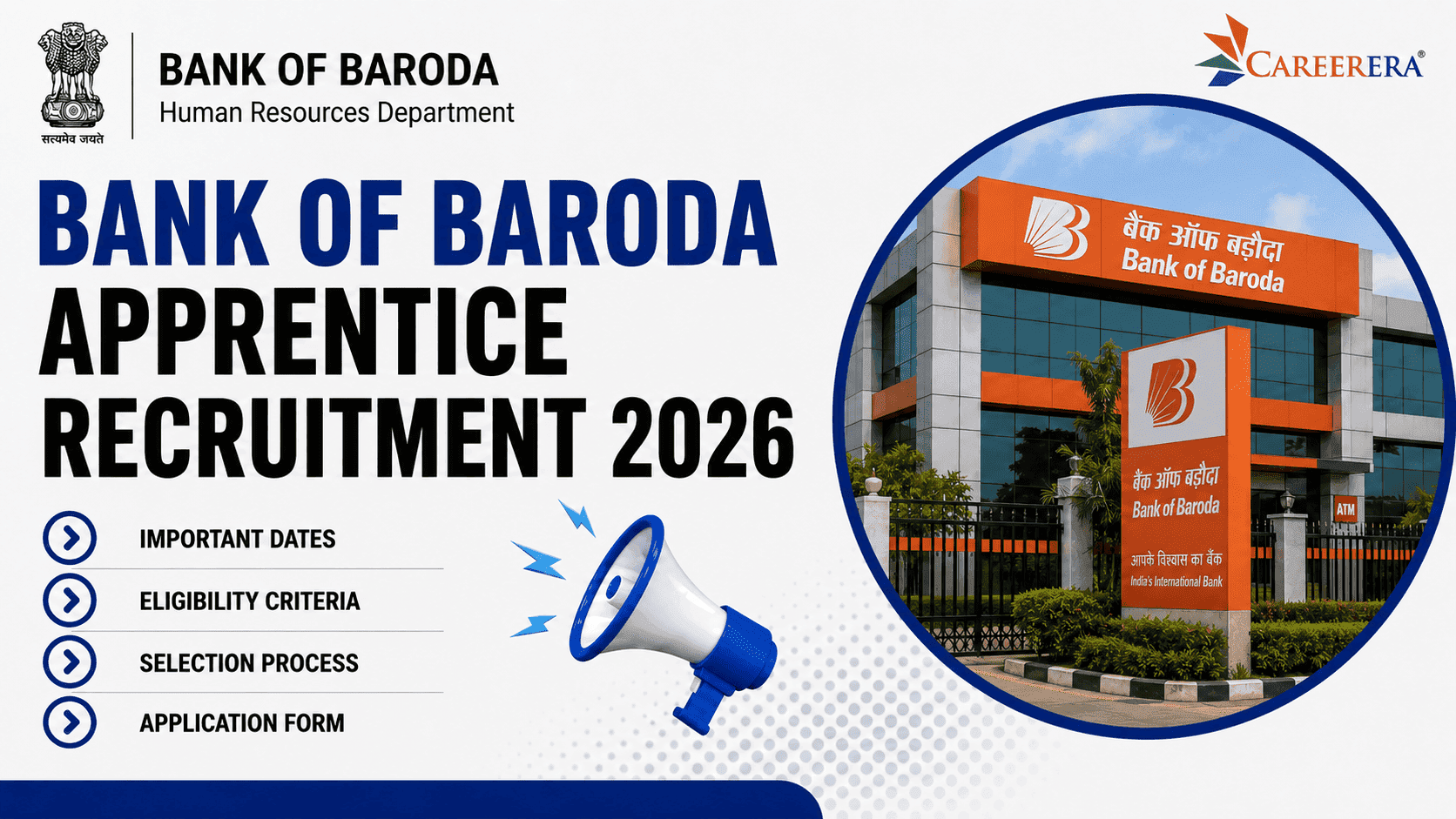 Bank of Baroda Recruitment 2026: 5000 Apprentice Vacancies