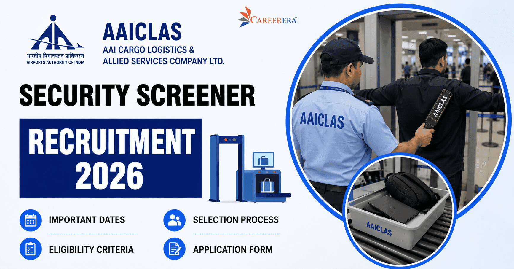 AAICLAS Security Screener Recruitment 2026 Application Form