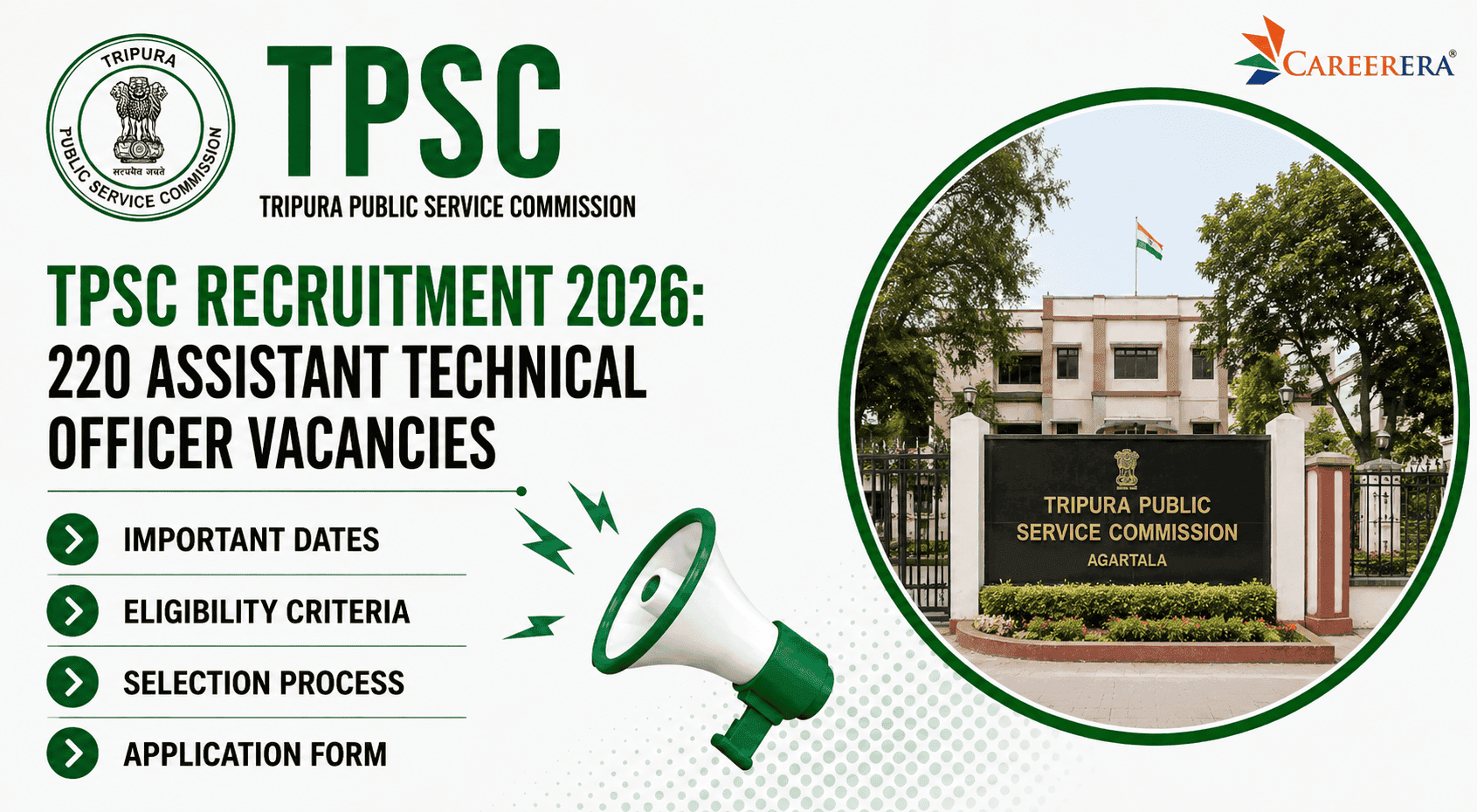 TPSC Recruitment 2026: 220 Assistant Technical Officer Vacancies