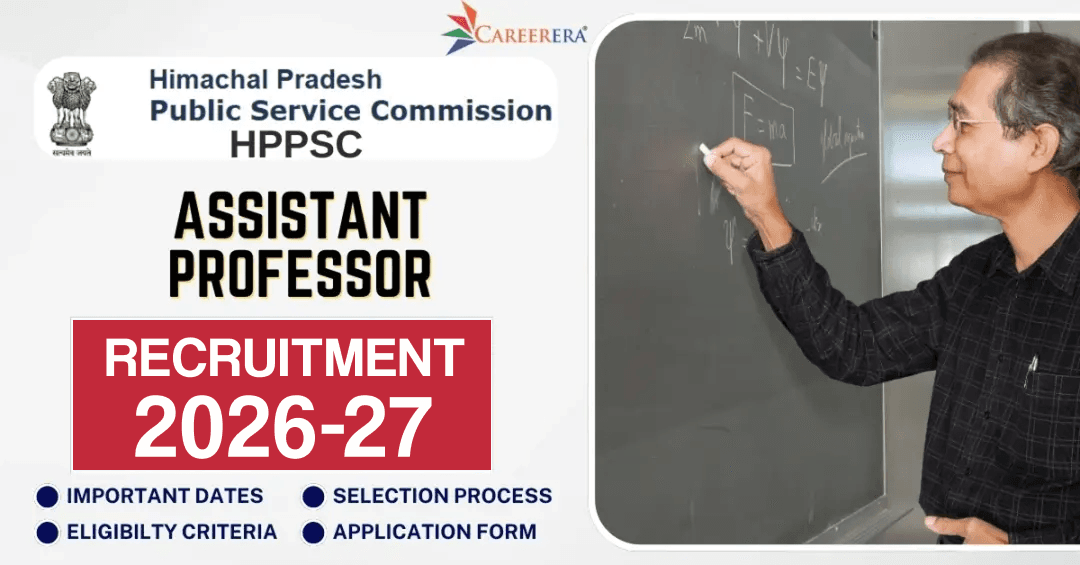 HPPSC Assistant Professor Recruitment 2026 Application Form