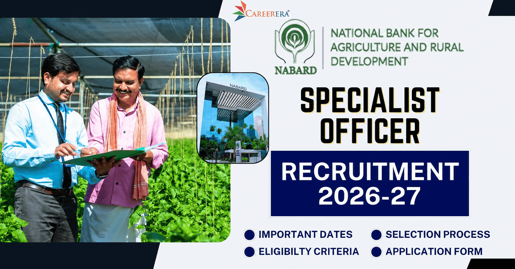 NABARD Specialist Officer Recruitment 2026 Application Form