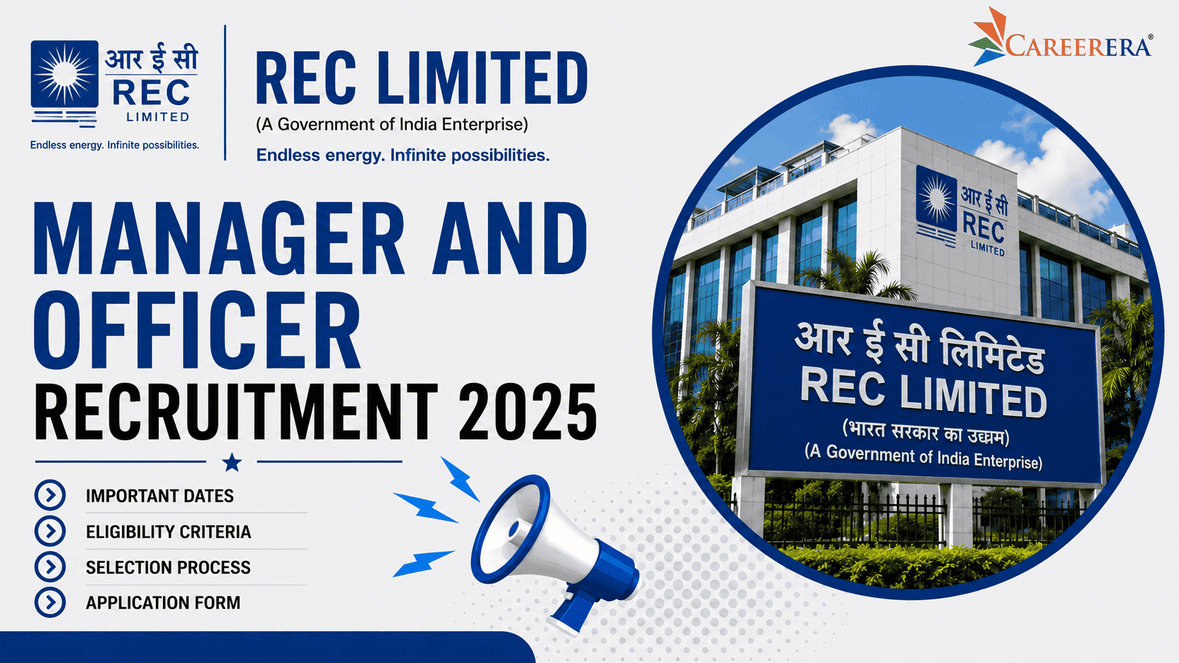 REC limited Recruitment 2024-25: 64 Manager and Officer Vacancies