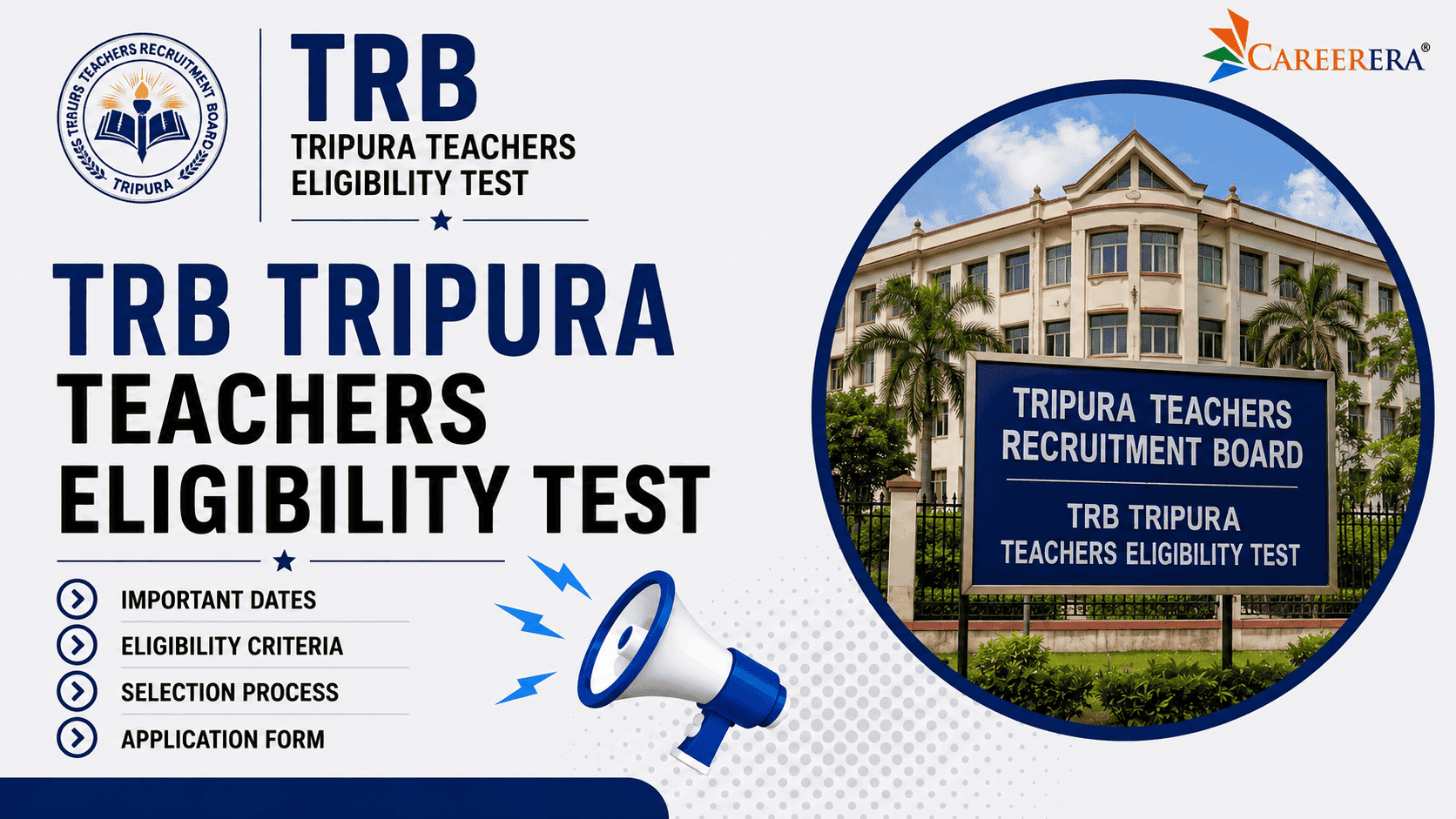 TRB Tripura Teachers Eligibility Test 2024 Application Form